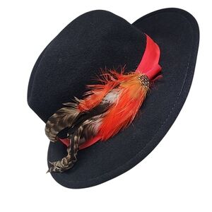 Mens Vintage‎ Lancaster Fedora Ben Berger Derby Hat 100% Wool #I30WC